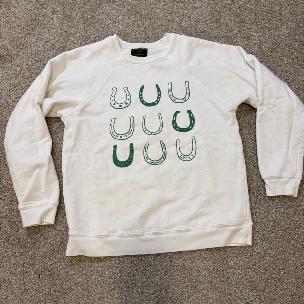 Retrobrand Lucky‎ Horseshoe Sweatshirt Small